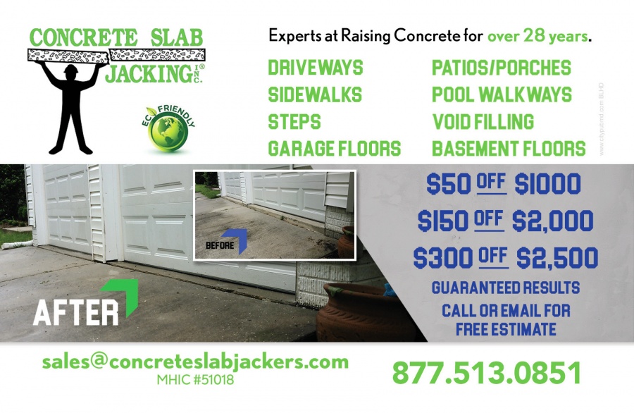 Concrete Slab Jacking Inc