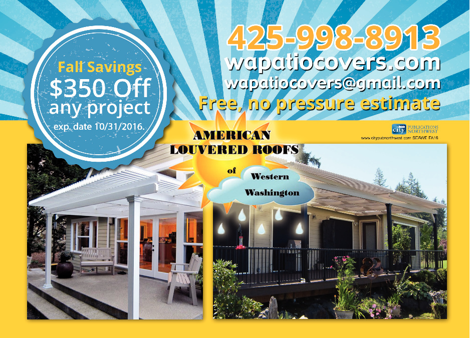 American Louvered Roofs of Western Washington