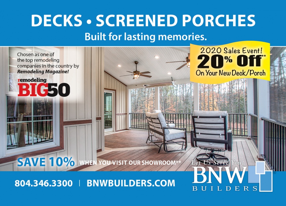 BNW Builders Decks & Screened Porches