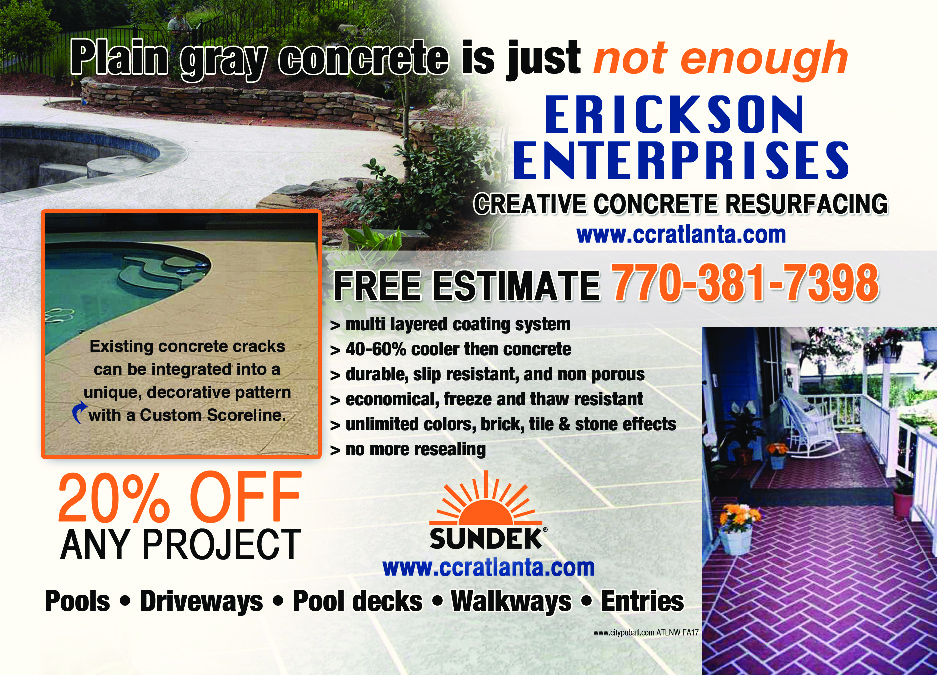 Erickson Enterprises Creative Concrete Resurfacing