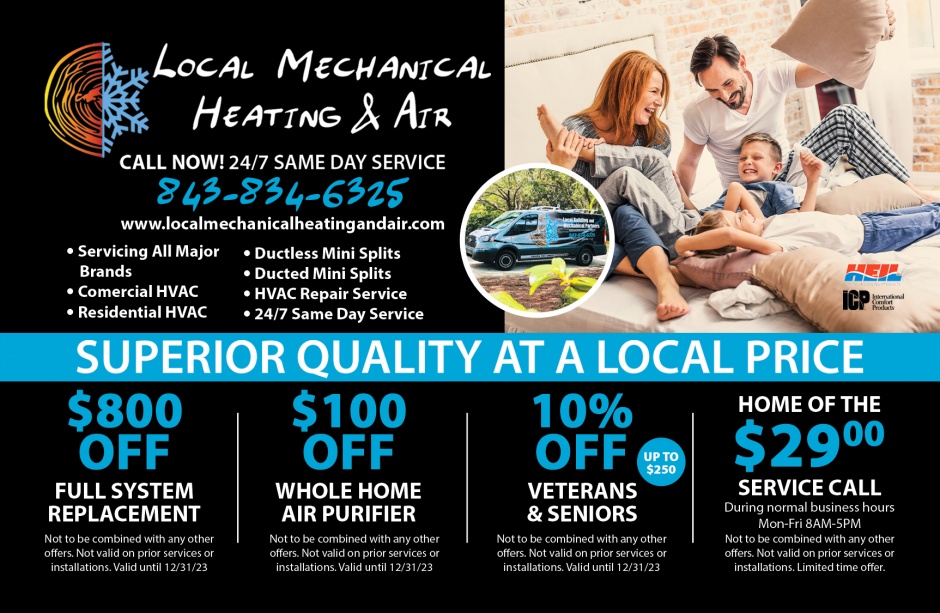 Local Mechanical Heating and Air