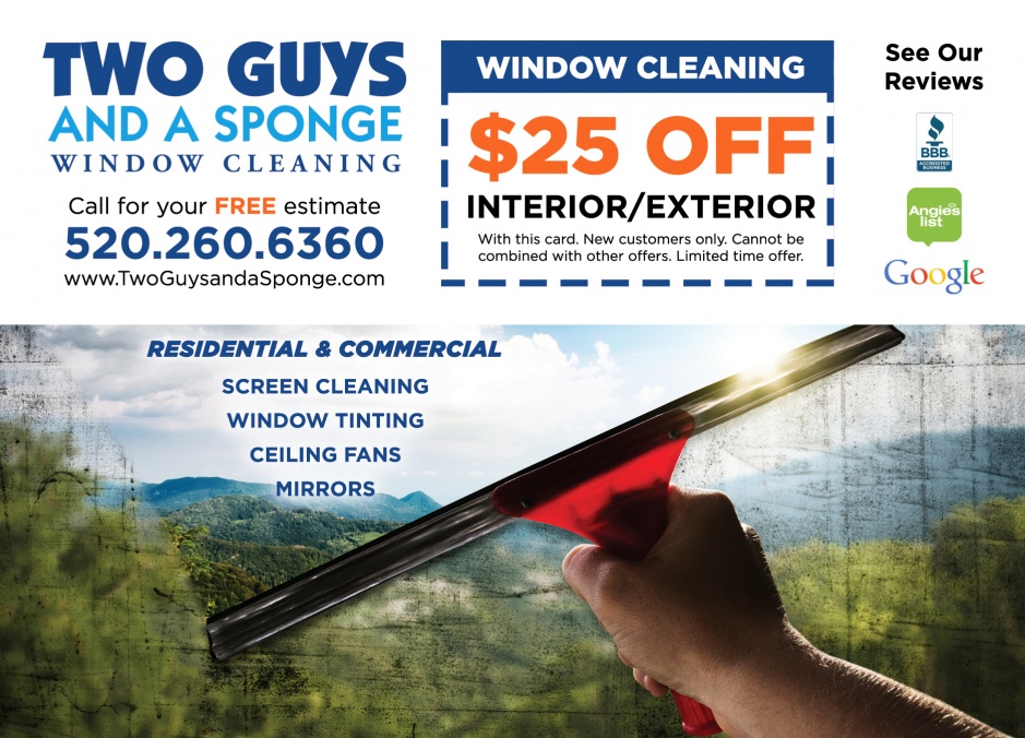 Two Guys and a Sponge Window Cleaning