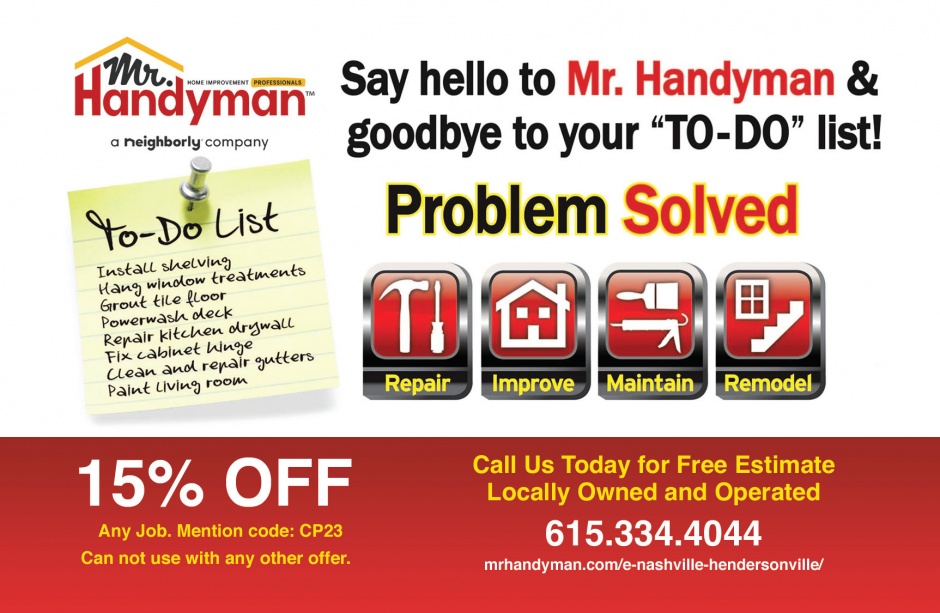 Mr. Handyman Mr. Handyman