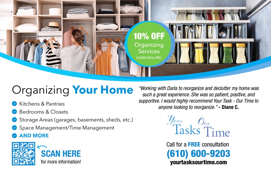 Your Tasks – Our Time Home Organization