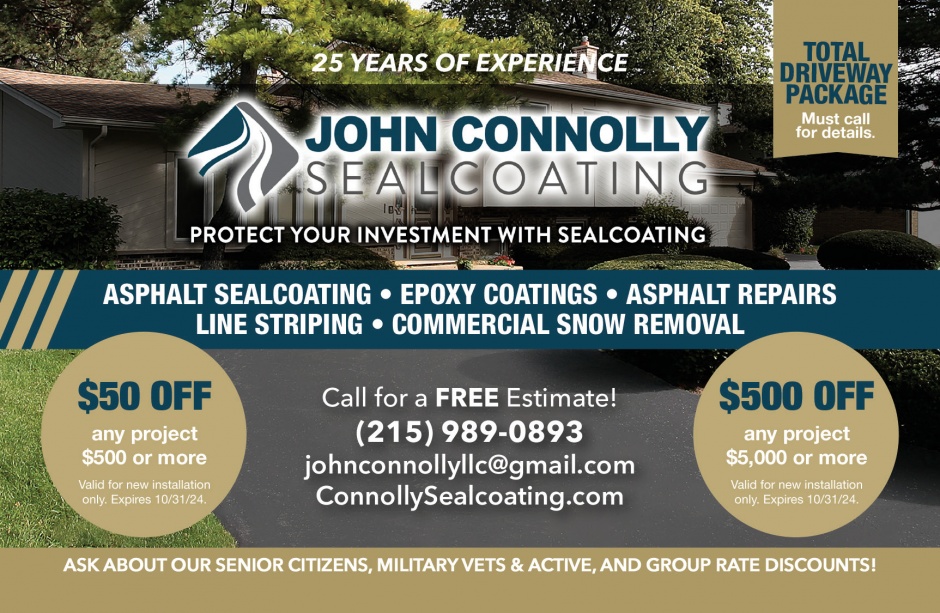 John Connolly Seal Coating