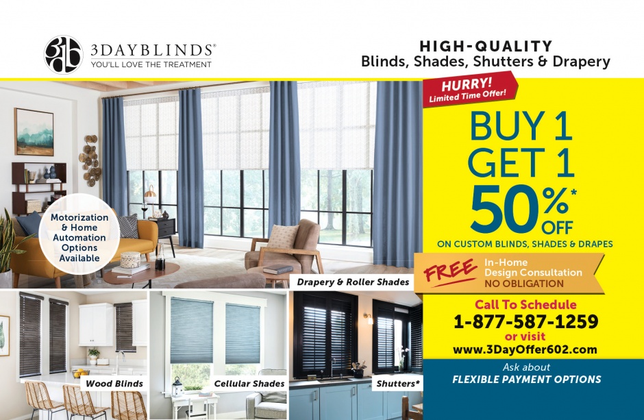 3 day Blinds - Upper Bucks Offer 3 day Blinds - Upper Bucks Offer
