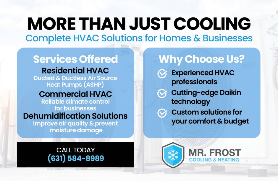 Mr Frost Cooling and Heating Mr Frost Cooling and Heating