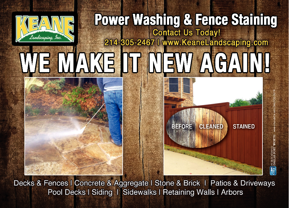 Keane Landscaping (Power Washing, New Fences, Fence Staining)