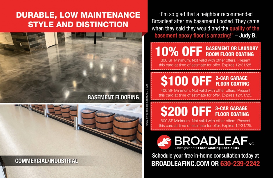 Broadleaf Residential (Garage) Flooring Broadleaf Residential (Garage) Flooring