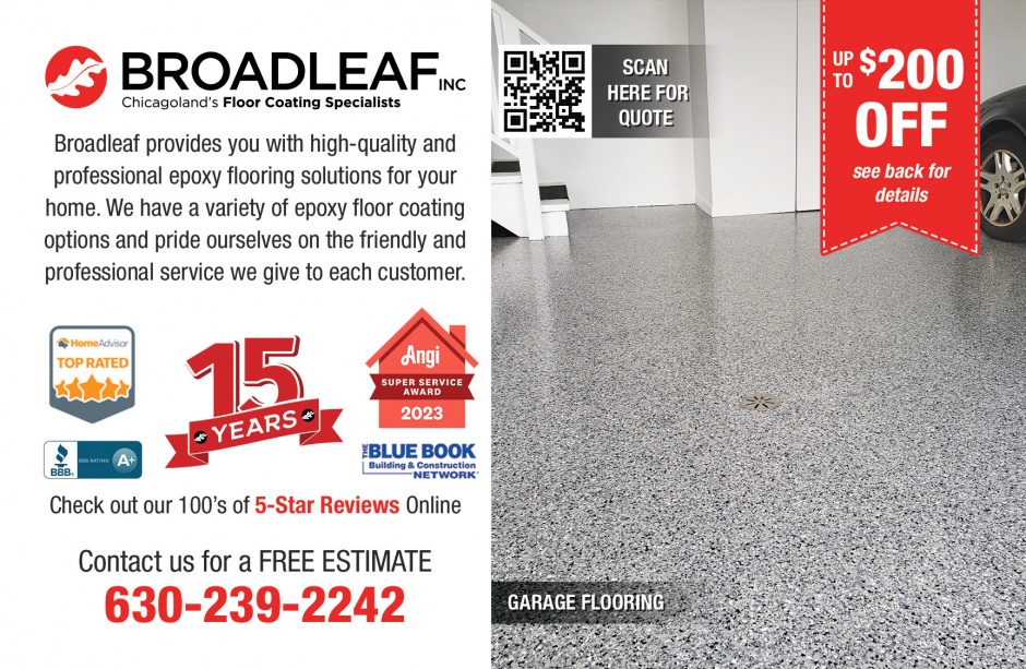 Broadleaf Residential (Garage) Flooring